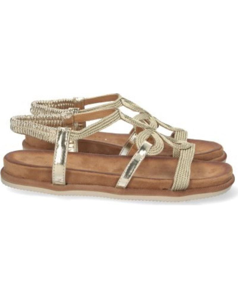 SANDALIAS PLANAS SPORT3PUNTO0 MODELO 1AF-1709 ORO VARIOS COLORES