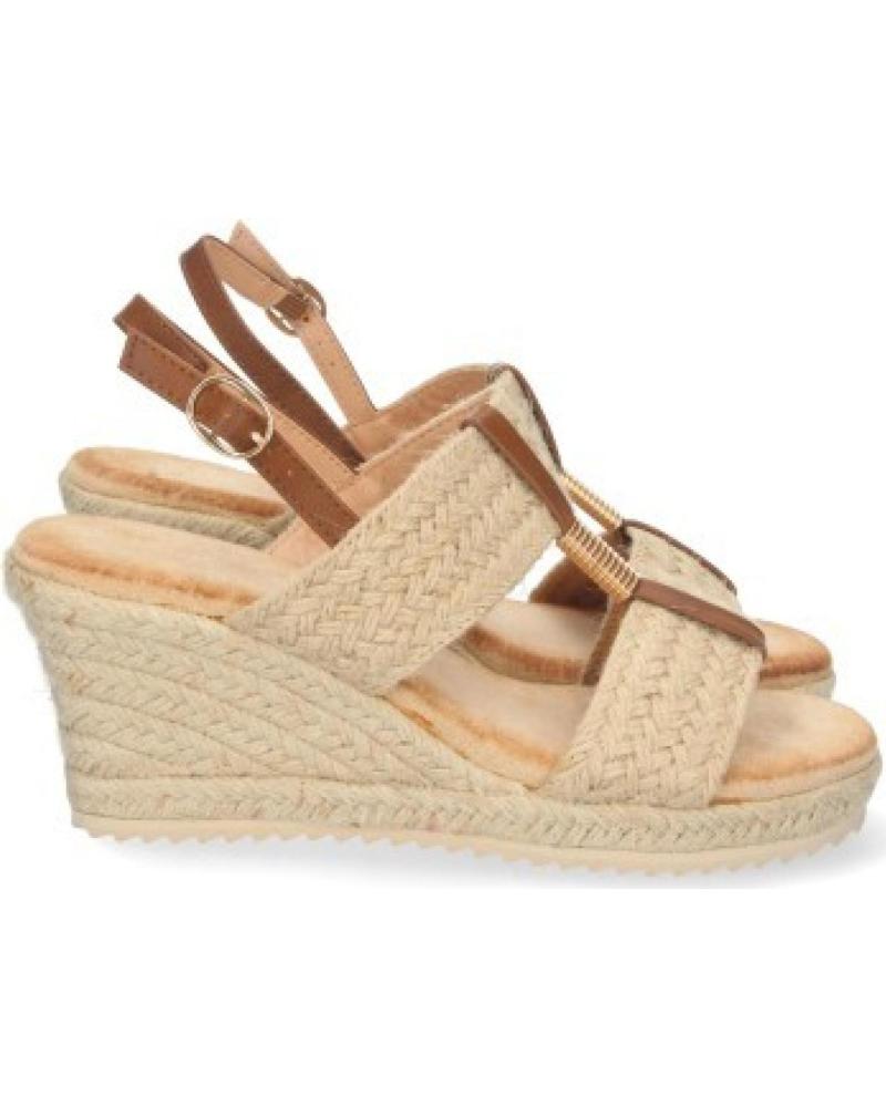 SANDALIAS DE VESTIR SPORT3PUNTO0 CON CUÑA Y TIRAS CRUZADAS VARIOS COLORES