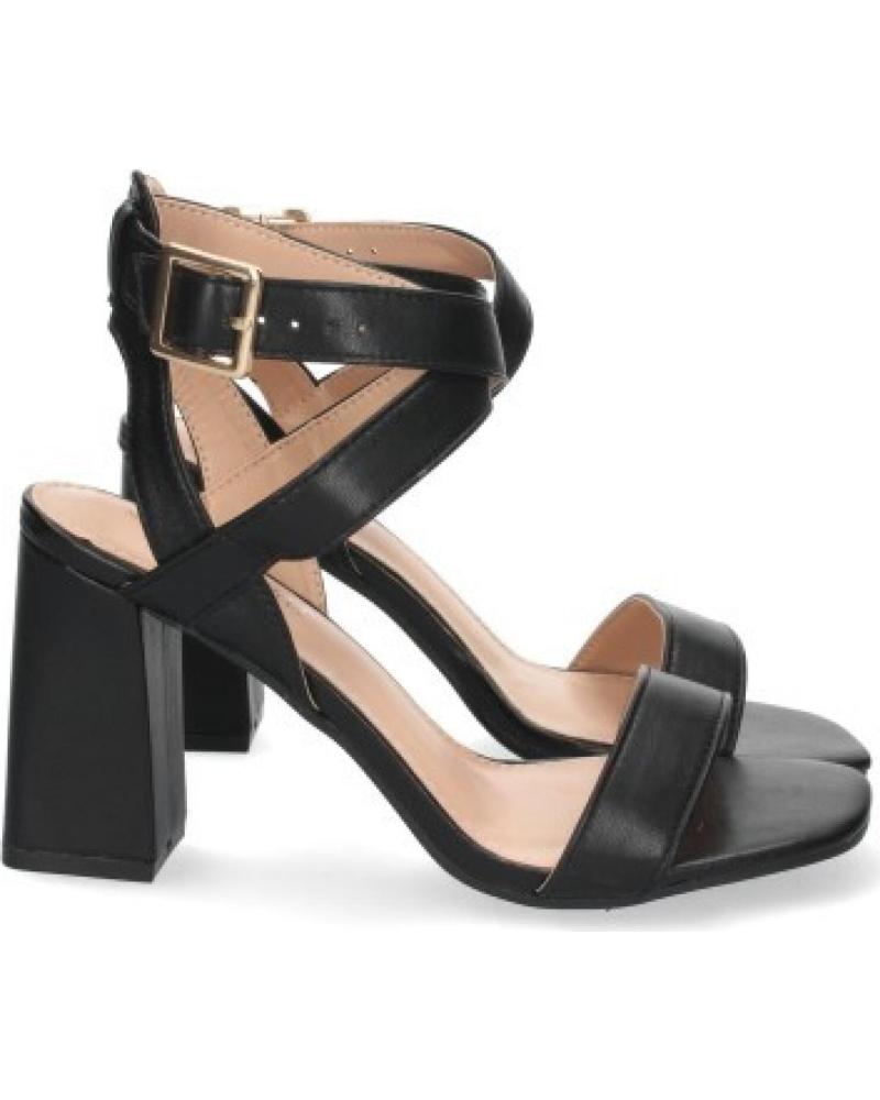 SANDALIAS DE TACÓN CON TIRAS CRUZADAS SPORT3PUNTO0 JL8520 VARIOS COLORES