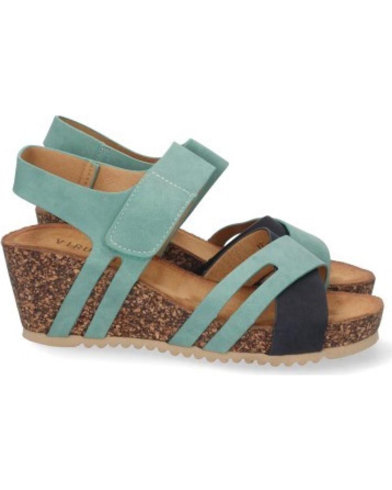 SPORT3PUNTO0 SANDALIAS DE CUÑA VR2-050 AZUL MARINO MUJER VARIOS COLORES