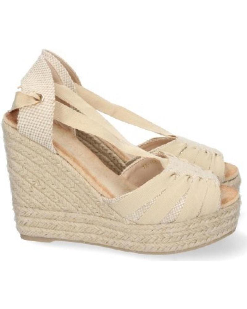 SANDALIAS DE VESTIR CON CUÑA SPORT3PUNTO0 BEIGE VARIOS COLORES