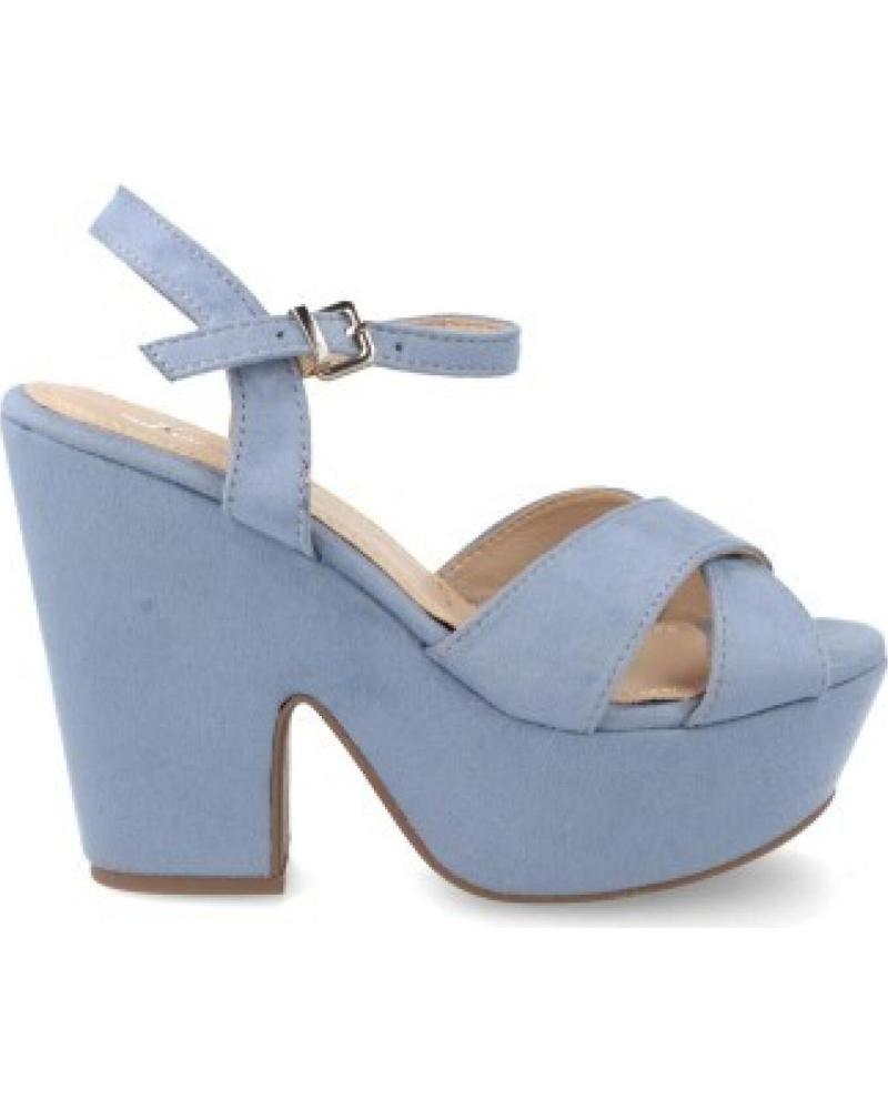 SANDALIAS DE CUÑA SPORT3PUNTO0 Y288-64 CON TIRAS CRUZADAS VARIOS COLORES