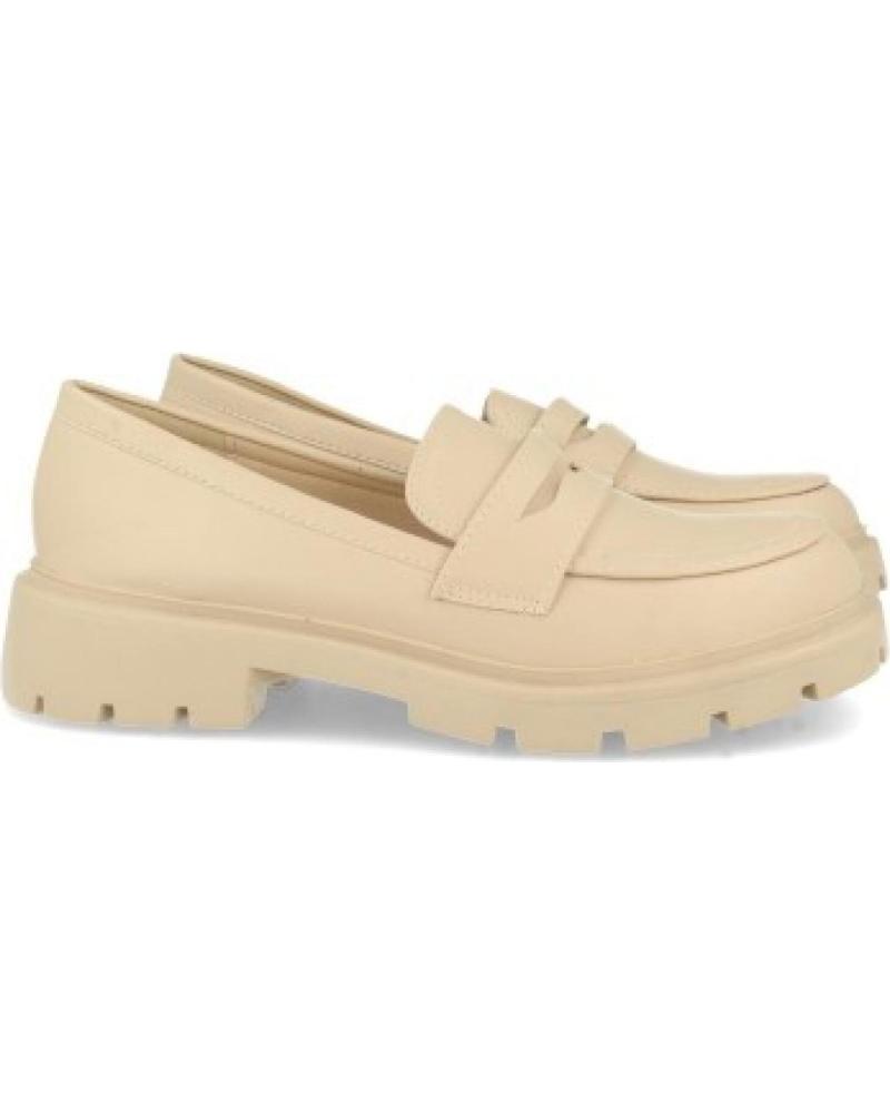 ZAPATILLAS CASUAL SPORT3PUNTO0 1CH-1544 BEIGE CON DETALLE VARIOS COLORES