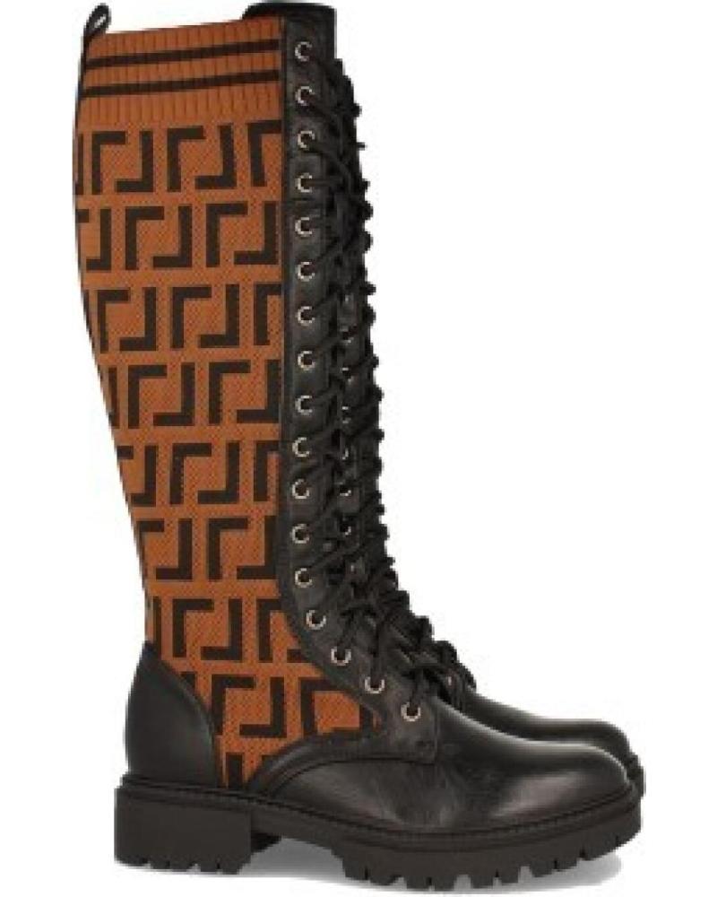 BOTAS ALTAS SPORT3PUNTO0 1939A CON LOGO PARA MUJER VARIOS COLORES