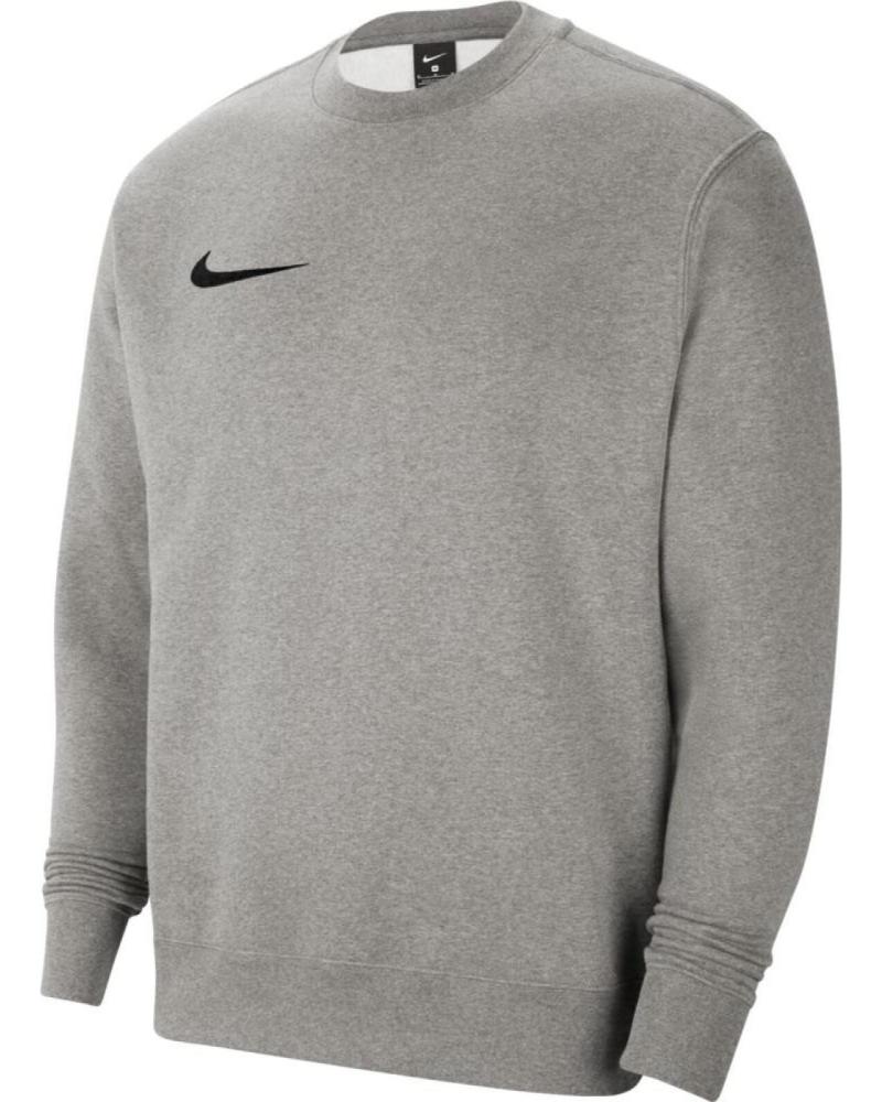 SUDADERA NIKE PARK 20 FLEECE CREW CW6902 HOMBRE GRIS GRIS