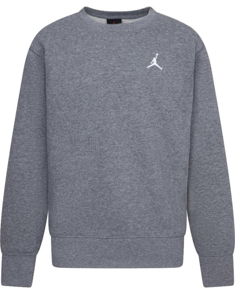 SUDADERA NIKE BROOKLYN FLC ESS CREW C-O 9BD235 GEH GRIS