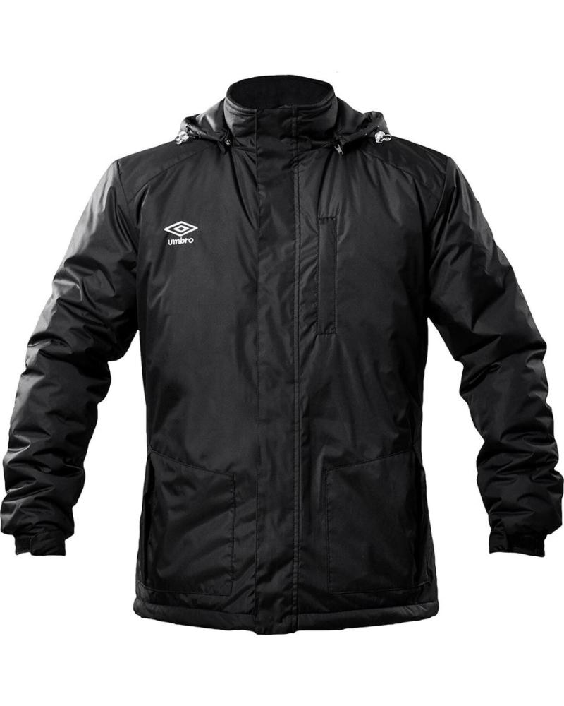 CHAQUETA DEPORTIVA UMBRO LOGO HOMBRE NEGRO NEGRO