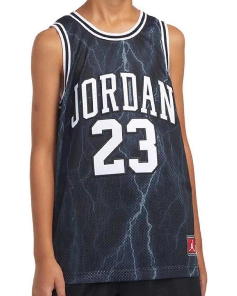 CAMISETA NIKE JORDAN 23 AOP JERSEY NIÑO 95C655 F66 NEGRO NEGRO