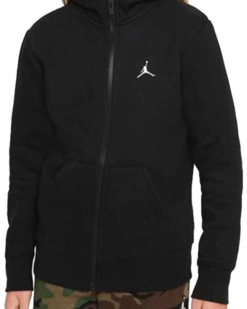 CHAQUETA NIKE ESSENTIALS CON CAPUCHA INFANTIL NEGRO