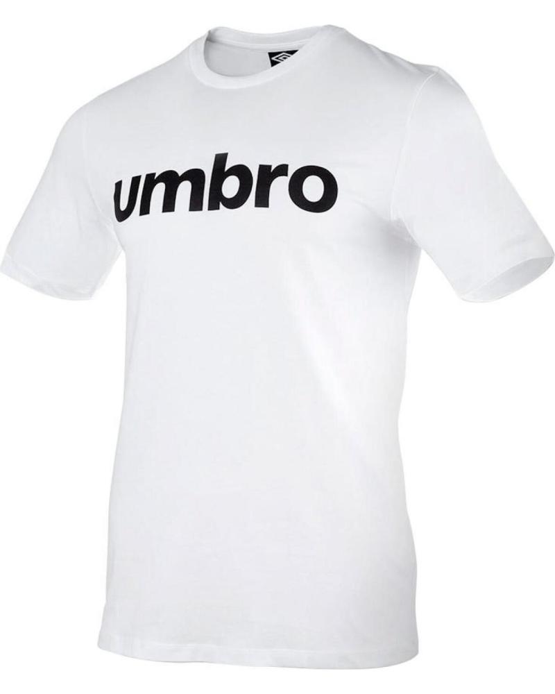 UMBRO CAMISETA LINEAR LOGO MANGA CORTA HOMBRE MODELO 65551U BLANCO BLANCO