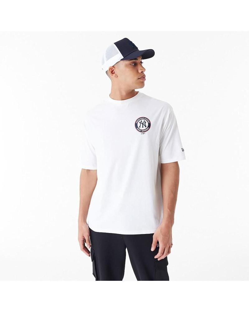 CAMISETA NEW ERA MLB PLAYER GRAPHIC OS TEE NEYYAN 60435538 BLANCO