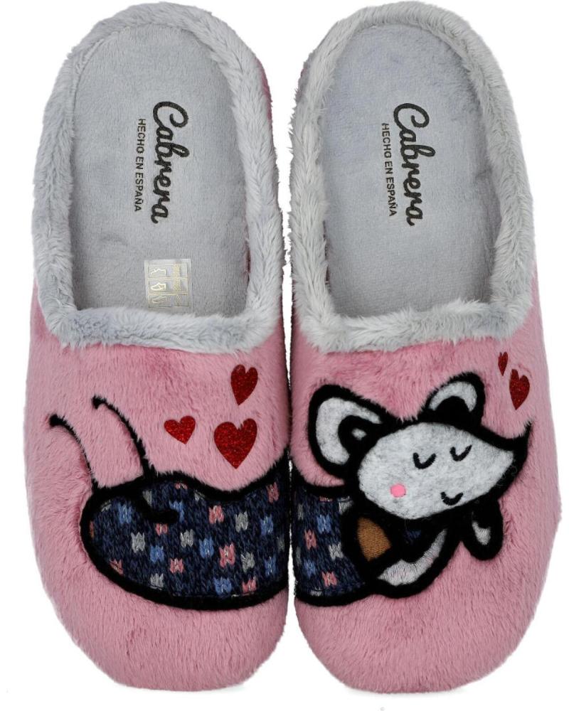 Calzado de casa de Mujer CABRERA 3126 ZAPATILLAS DE CASA MUJER MAQUILLAJE