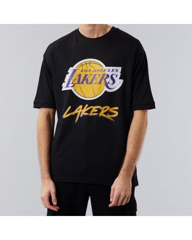CAMISETA NEW ERA NBA SCRIPT MESH TEE LOSLAK BLKTRP NEGRO NEGRO