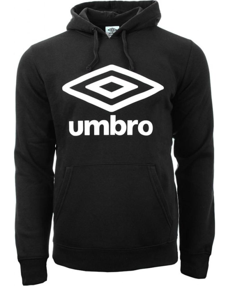 UMBRO SUDADERA FLEECE LARGE LOGO OH HOODIE INFANTIL 51106U NEGRO