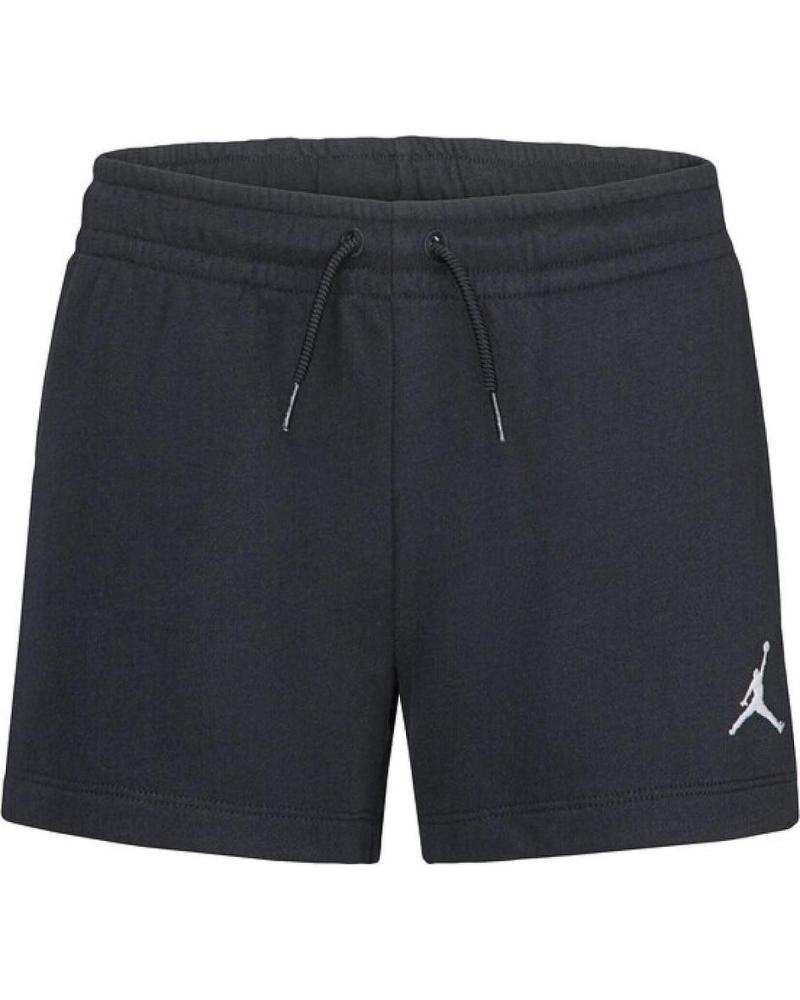 PANTALÓN CORTO NIKE JORDAN ESSENTIALS SHORT NIÑO NEGRO NEGRO