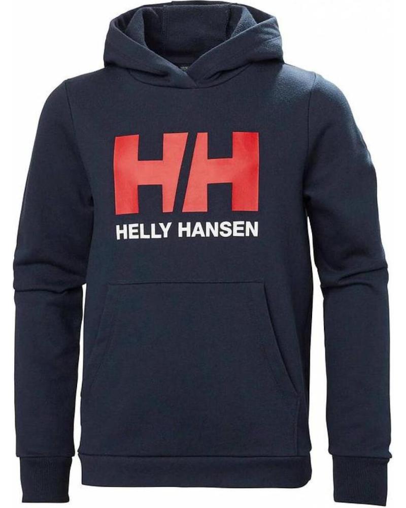 HELLY HANSEN SUDADERA HH LOGO HOODIE 2.0 MARINO AZUL