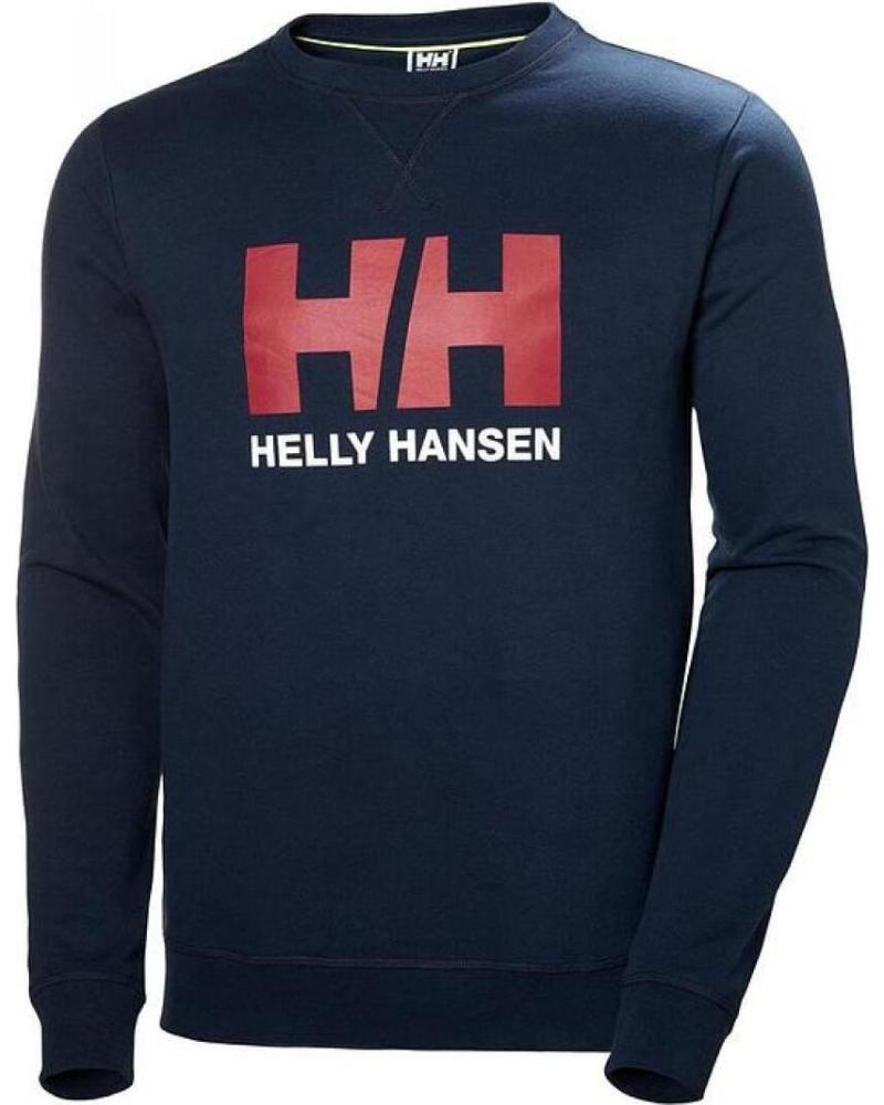 HELLY HANSEN HH LOGO CREW SWEAT SUDADERA AZUL MARINO AZUL
