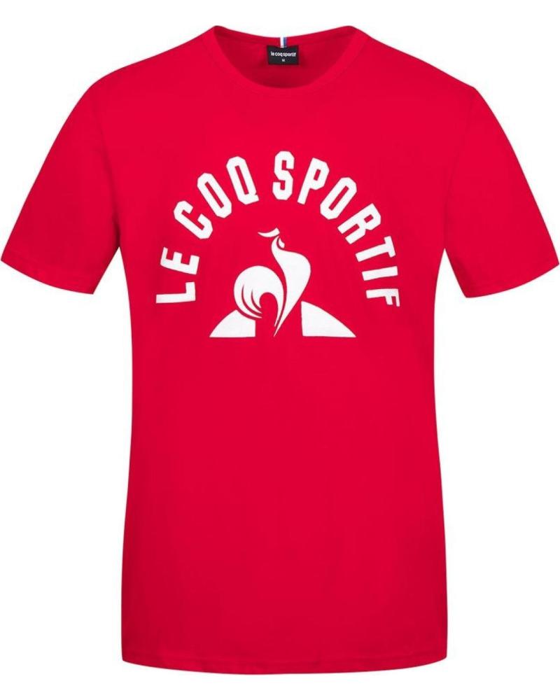CAMISETA LE COQ SPORTIF BAT TEE SS N2M ROJO