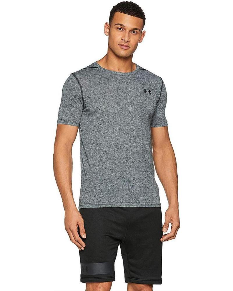 CAMISETA UNDER ARMOUR MANGA CORTA HOMBRE 1289588-006 GRIS