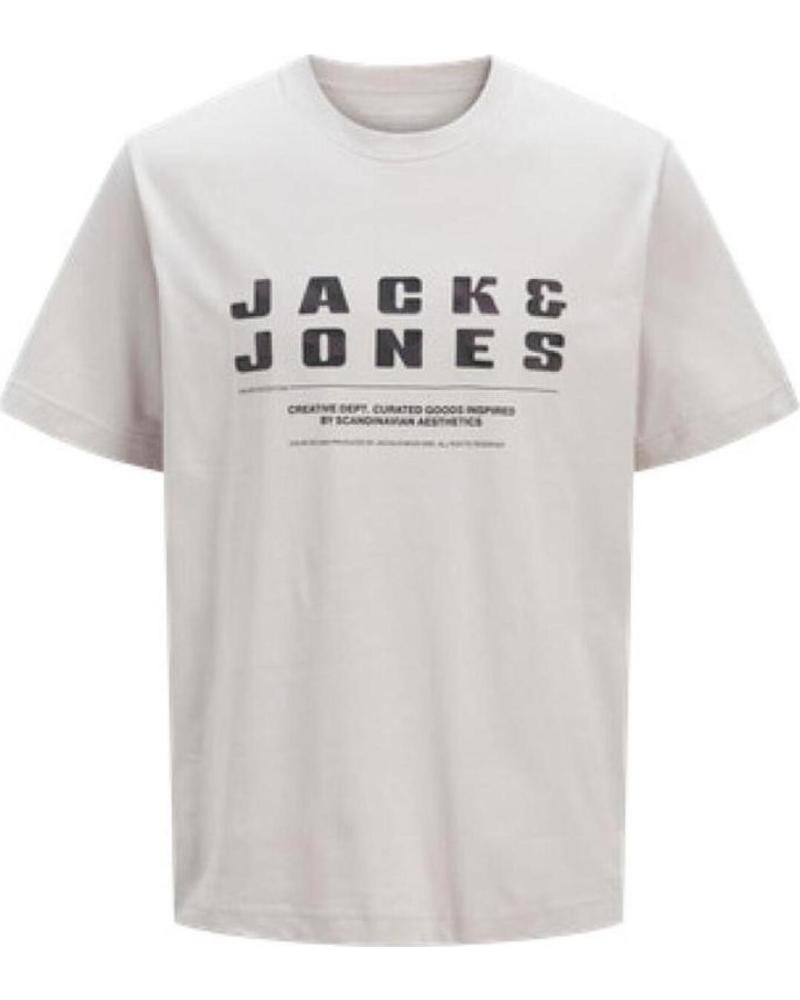 CAMISETA JACK & JONES JCORECHARGE FRONT BRANDING TEE CREW NECK MORADO MORADO
