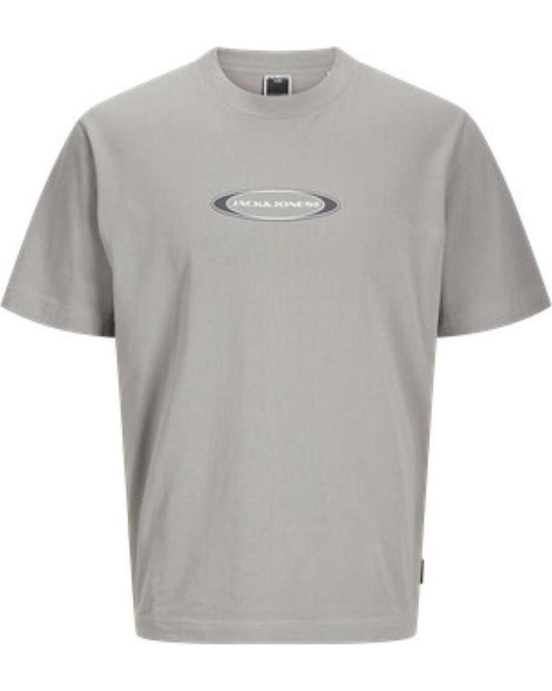 CAMISETA JACK & JONES JCOPACER BRANDING PRINT GRIS GRIS