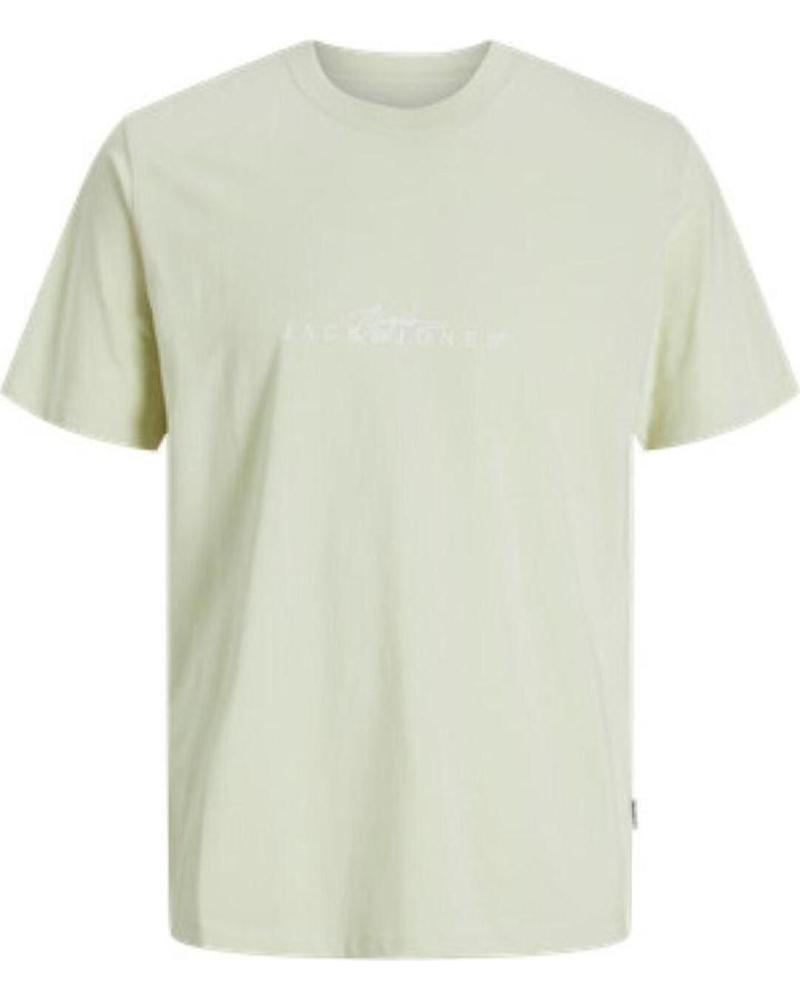 CAMISETA JACK & JONES JORVARENNA BRANDING TEE SS CREW NECK 122 VERDE VERDE