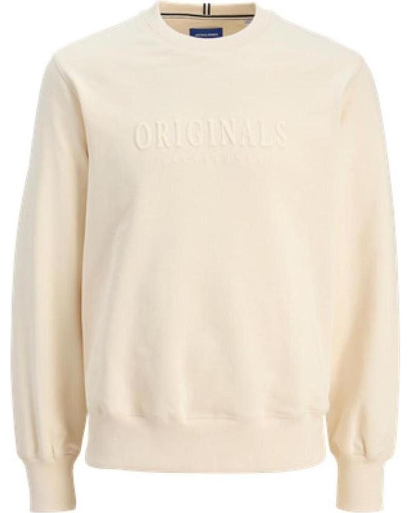 SUDADERA JACK & JONES JORFREDERIKSBERG SWEAT 12265756 B BLANCO
