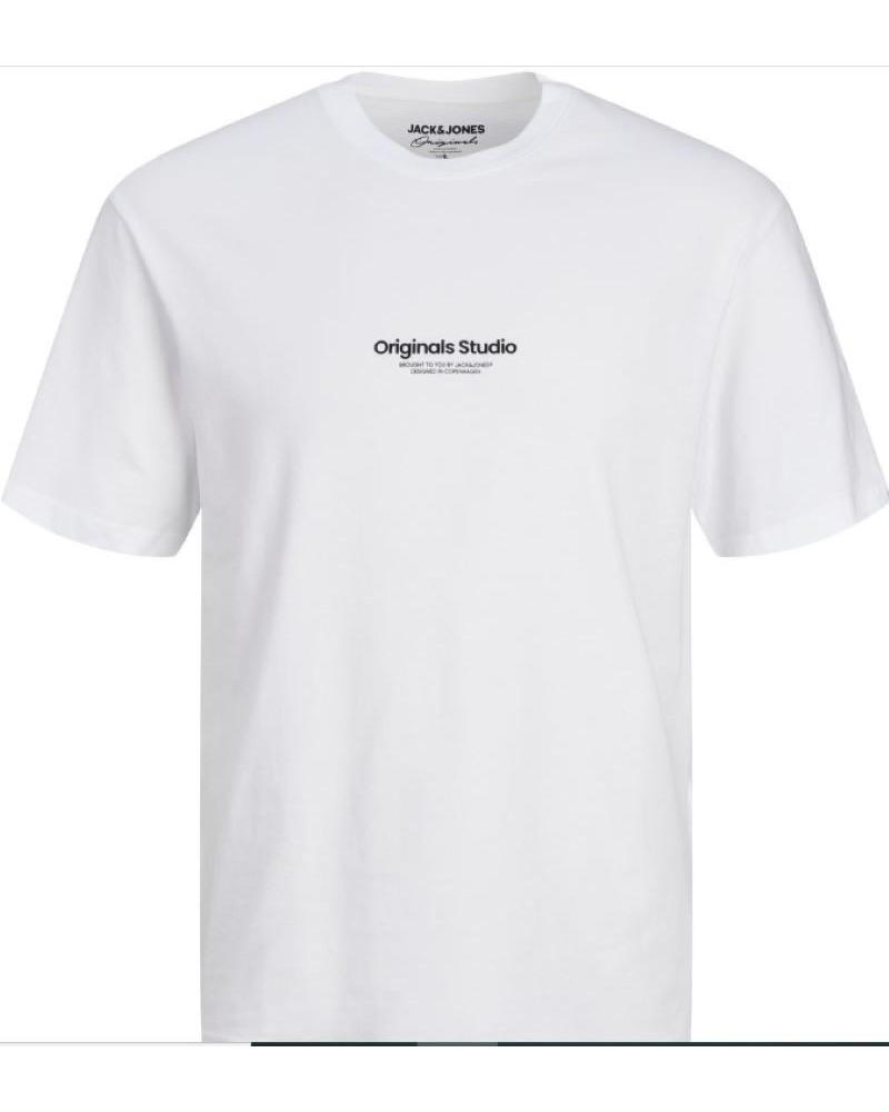 CAMISETA JACK & JONES JORVESTERBRO TEE SS 12240121 BLANCO BLANCO