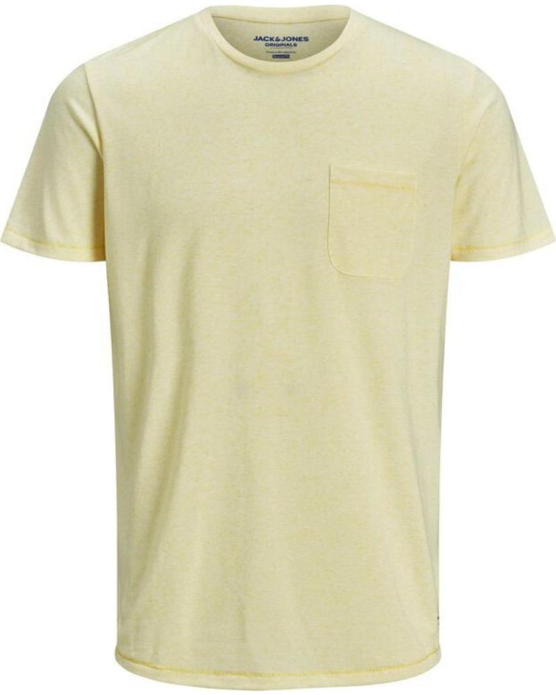 CAMISETA JACK & JONES LS 12171674 FLA AMARILLO