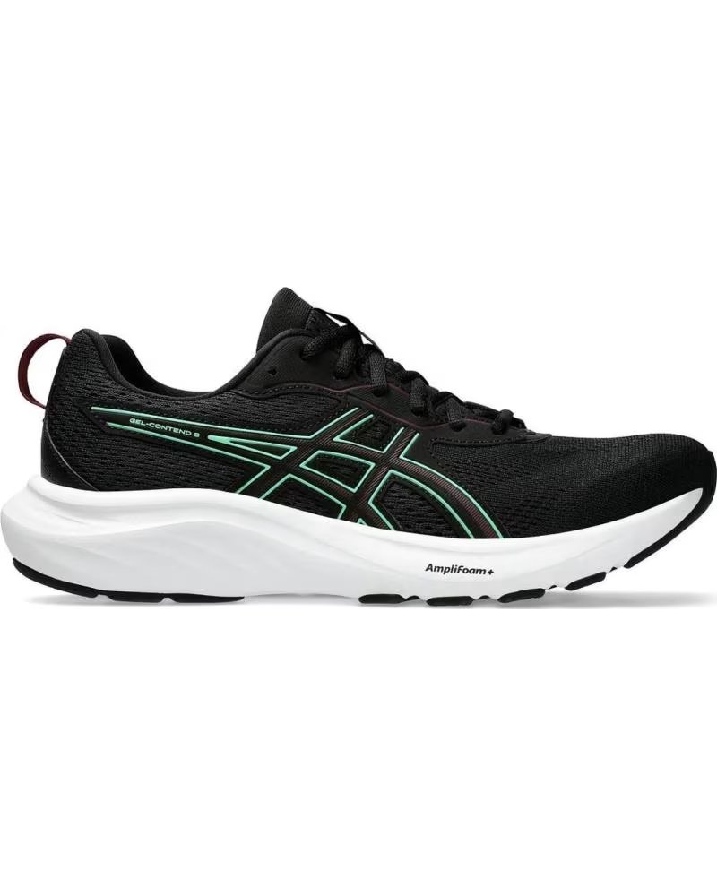 Asics Zapatillas Gel Contend 9 Wave Teal 1011B881-004 Runnin Negro – imagen 5