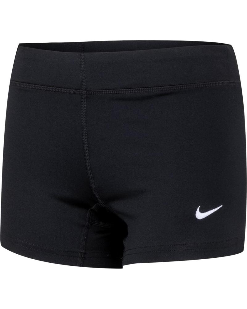 NIKE PERFORMANCE VOLEY PANTALÓN CORTO DEPORTIVO MUJER NEGRO NEGRO