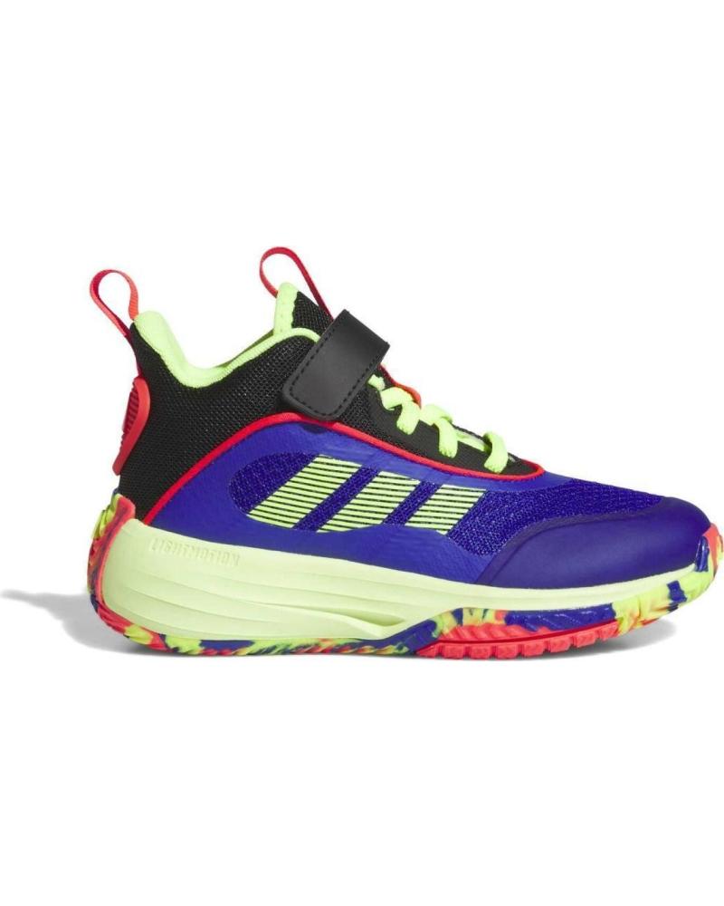 ZAPATILLAS ADIDAS OWNTHEGAME 3.0 K NIÑO MULTICOLOR MULTICOLOR RACER BLUE WHITE BLACK 401