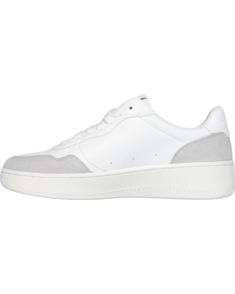 ZAPATILLAS SKECHERS SPORT COURT 2.0 ON THE BLOCK MUJER BLANCO