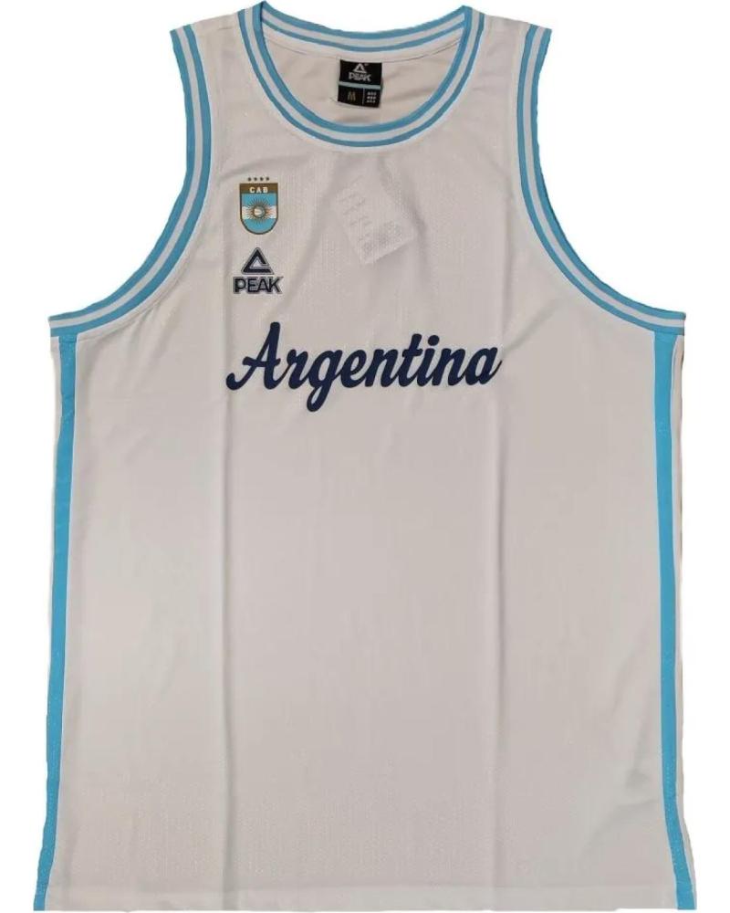 CAMISETA DE BALONCESTO PEAK ARGENTINA - BLANCA 1