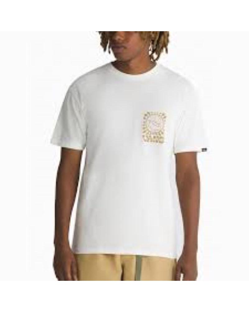 VANS OFF THE WALL SUN AND SURF SS TEE VN000G5KFS81 CAMISETA HOMBRE BLANCA BLANCO