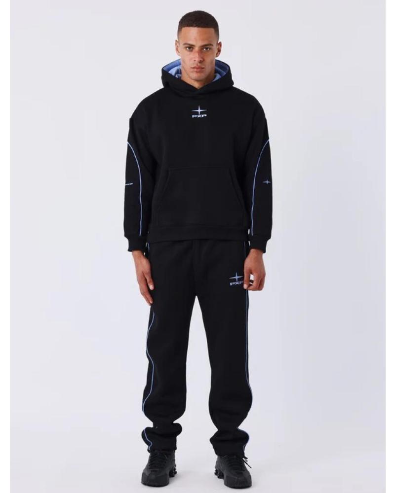 PROJECT X PARIS SUDADERA CON CAPUCHA MODELO 2522065 BKWB NEGRO NEGRO