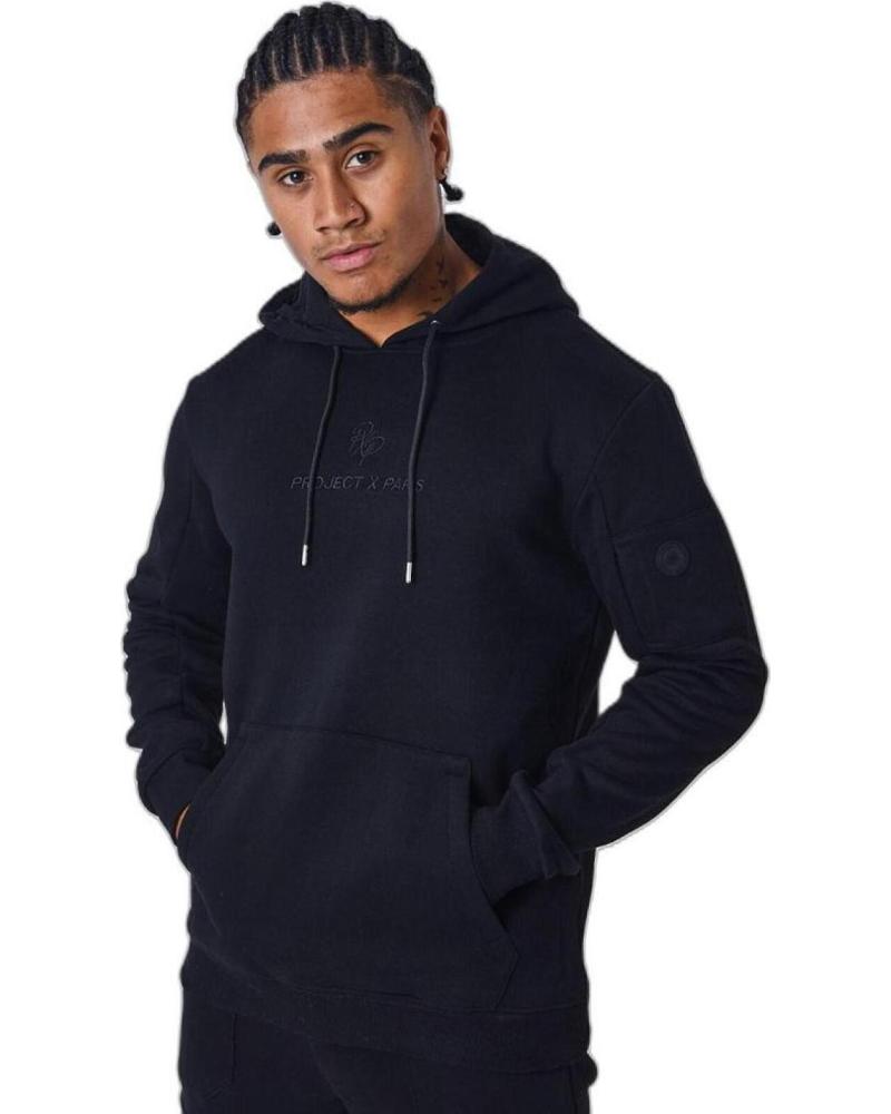 PROJECT X PARIS SUDADERA CON CAPUCHA PROJECT SWEAT HOODIE 2322042 BK NEGRO