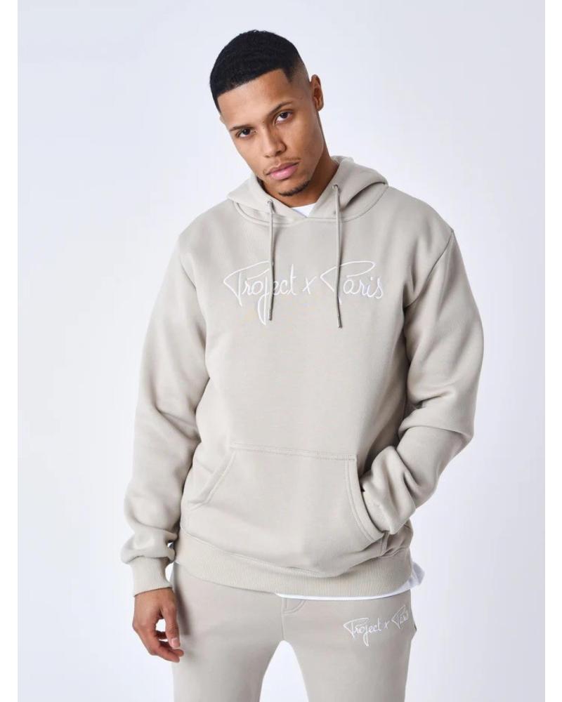 SUDADERA CON CAPUCHA PROJECT X PARIS HOODIE 1920010 SGW BEIGE BEIGE