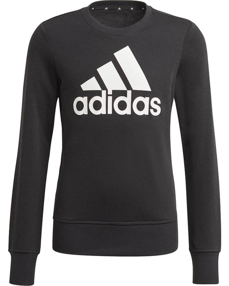 SUDADERA ADIDAS LOGO GRANDE GÉNERO NEUTRO GP0040 NEGRO
