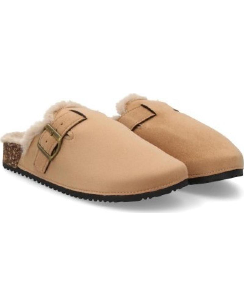 SPORT3PUNTO0 ZUECOS FORRADOS DE PELO CON HEBILLA VARIOS COLORES