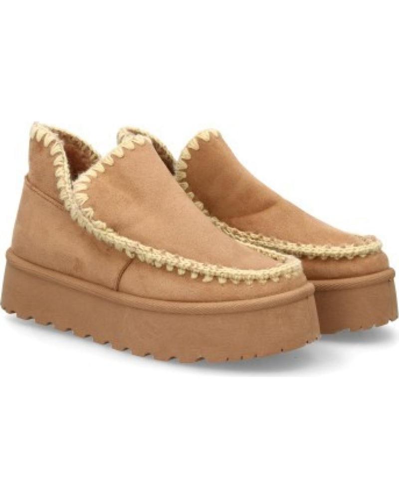 BOTAS MUJER SPORT3PUNTO0 ESTILO MOCASÍN CON FORRO VARIOS COLORES