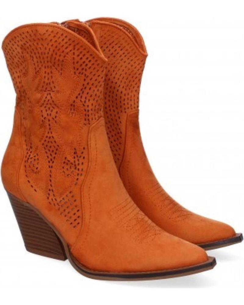 BOTAS DE MUJER SPORT3PUNTO0 MODELO A-5004 CON TACÓN DE CUÑA Y ADORNOS VARIOS COLORES