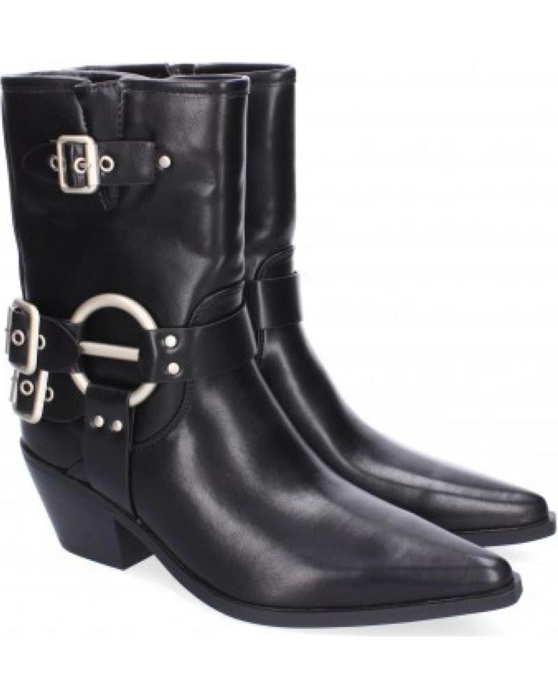 BOTAS DE MUJER SPORT3PUNTO0 MODELO 52083 CON HEBILLAS Y APLIQUES VARIOS COLORES