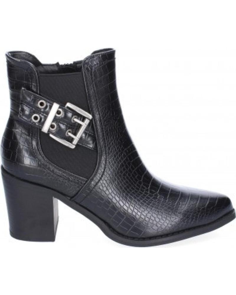 BOTAS SPORT3PUNTO0 M-797 DE TACÓN PARA MUJER NEGRAS VARIOS COLORES