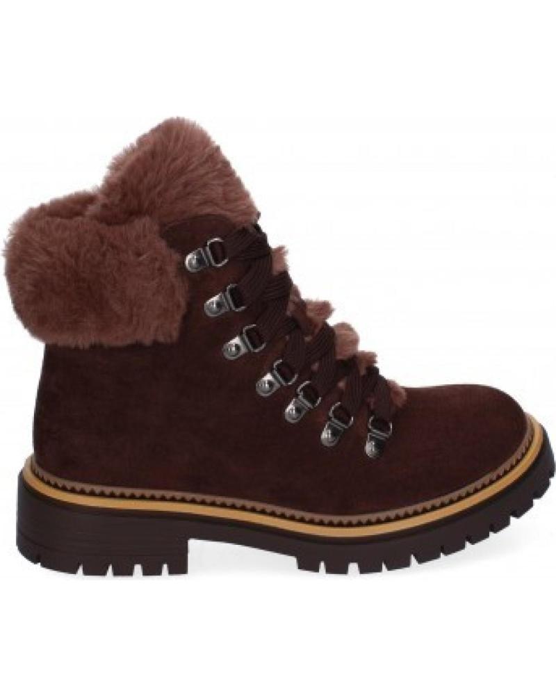 BOTAS DE SENDERISMO SPORT3PUNTO0 L1007 MARRÓN CON FORRO DE PELO VARIOS COLORES
