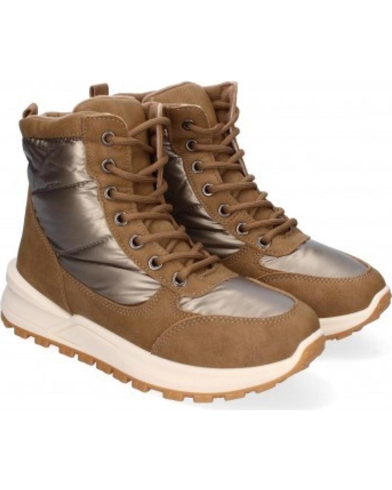 BOTAS DE MUJER SPORT3PUNTO0 PP-19 CAÑA MEDIA CON CORDONES VARIOS COLORES