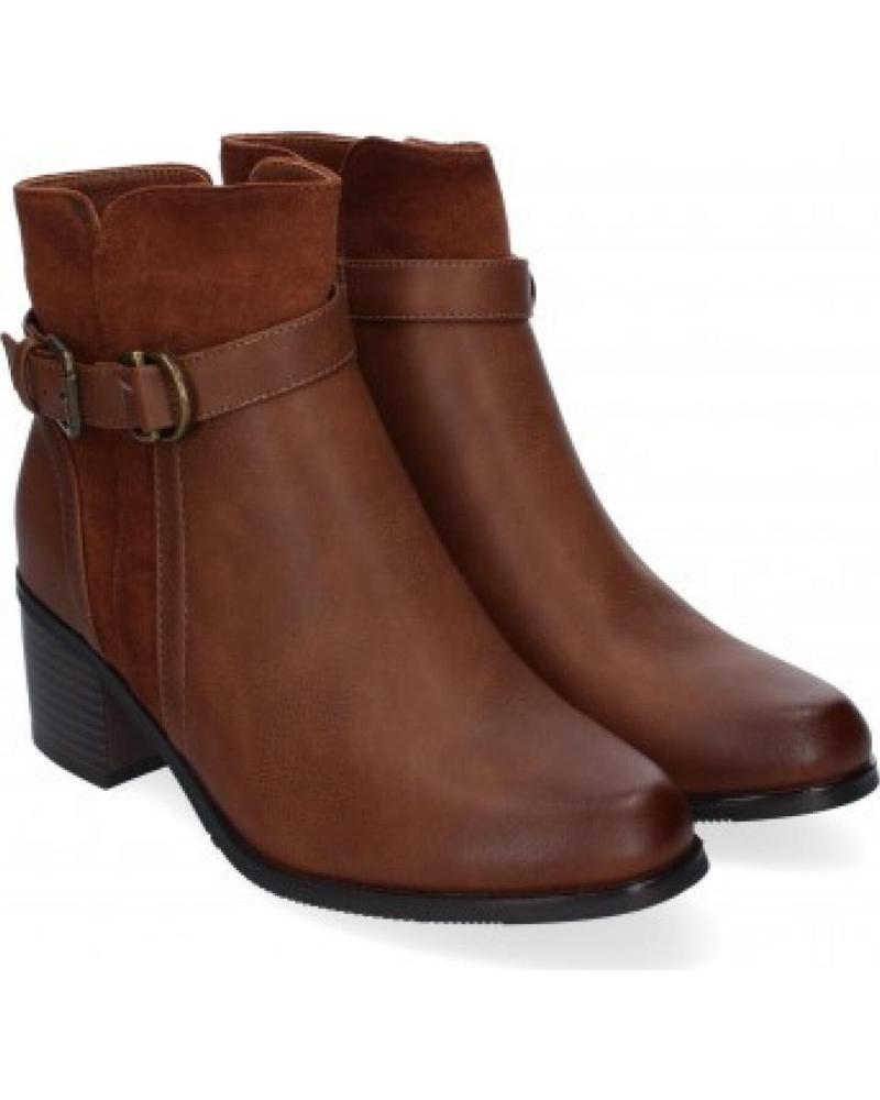 BOTAS SPORT3PUNTO0 2417 KAKI CON HEBILLA Y DETALLE DE ANTE VARIOS COLORES