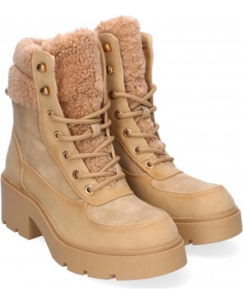 BOTAS MUJER SPORT3PUNTO0 2421 KAKI CON FORRO DE PELO SINTÉTICO VARIOS COLORES