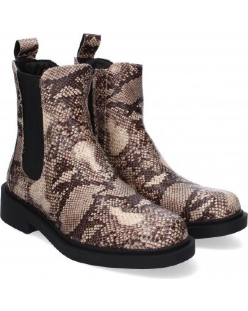 BOTAS CHELSEA MUJER SPORT3PUNTO0 DB-3357 ESTAMPADO SERPIENTE VARIOS COLORES