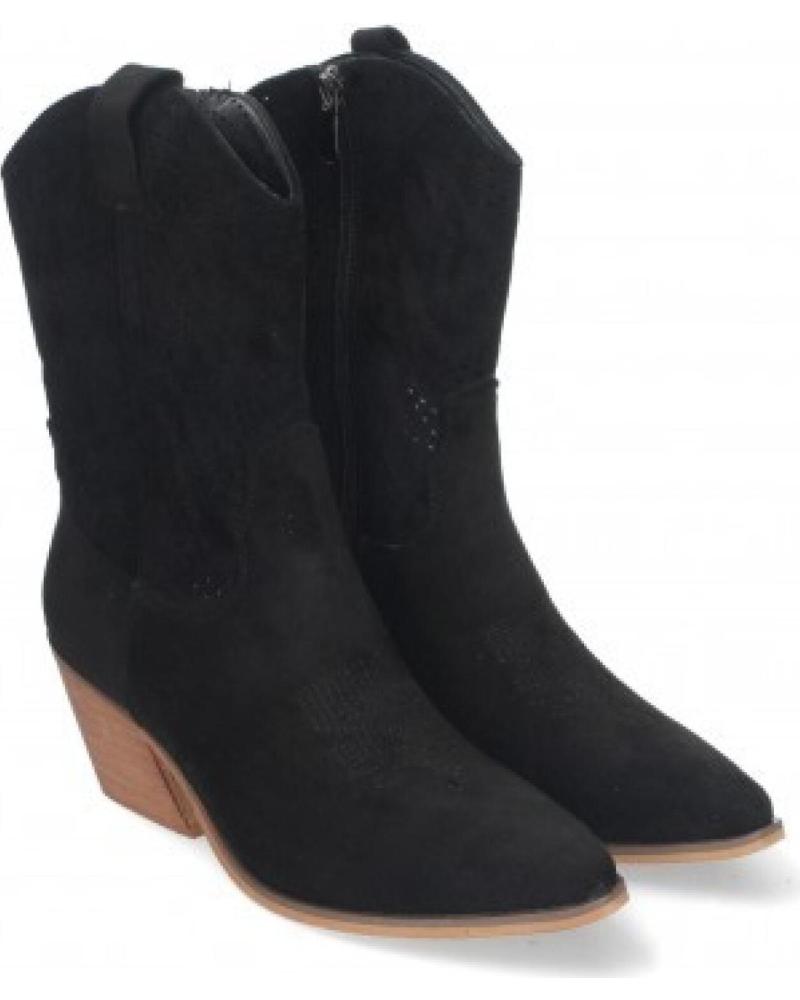 BOTAS DE CUÑA TACÓN MUJER SPORT3PUNTO0 VR005-NEGRO VARIOS COLORES